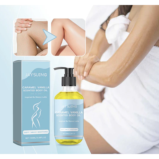 Aceite de Masajes Caramel Vainilla 100ml - Del Roce al Deseo