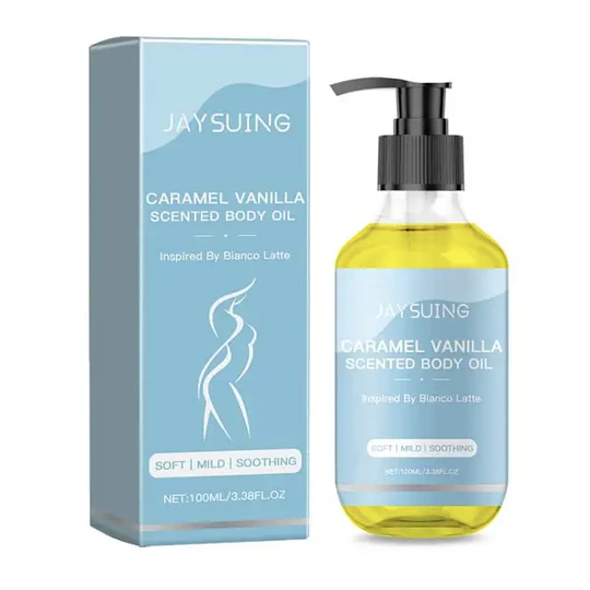 Aceite de Masajes Caramel Vainilla 100ml - Del Roce al Deseo