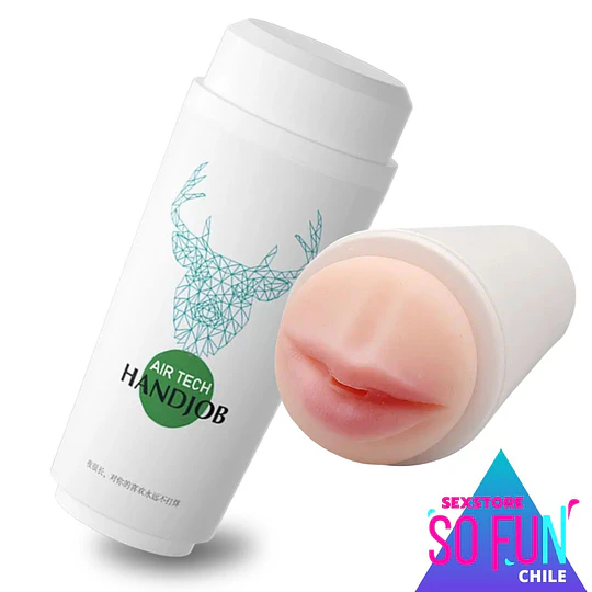 Masturbador Masculino Boca Realista Air Tech: Placer y Textura Real