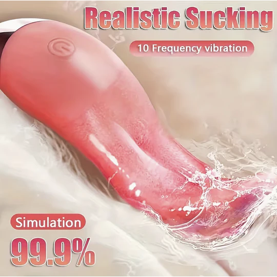 Lengua Vibradora Sensual USB Recargable Magic Sense - 10 patrones estimulación