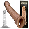 Funda Extensora de pene HIPER REALISTA Alargadora Maxxx Men - Cyber-Skin 21cm