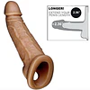 Funda Extensora de pene HIPER REALISTA Alargadora Maxxx Men - Cyber-Skin 21cm