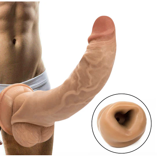 Funda Extensora de pene HIPER REALISTA Alargadora Maxxx Men - Cyber-Skin 21cm