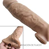 Funda Alargadora de pene REALISTA Maxxx Men 17 cms Piel Cyberskin