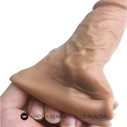 Funda Alargadora de pene REALISTA Maxxx Men 17 cms Piel Cyberskin