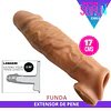 Funda Alargadora de pene REALISTA Maxxx Men 17 cms Piel Cyberskin