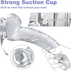 Dildo iniciación anal 16 cms de Jelly Clear Talla XS