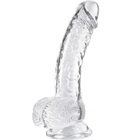 Dildo iniciación anal 16 cms de Jelly Clear Talla XS