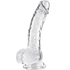 Dildo iniciación anal 16 cms de Jelly Clear Talla XS