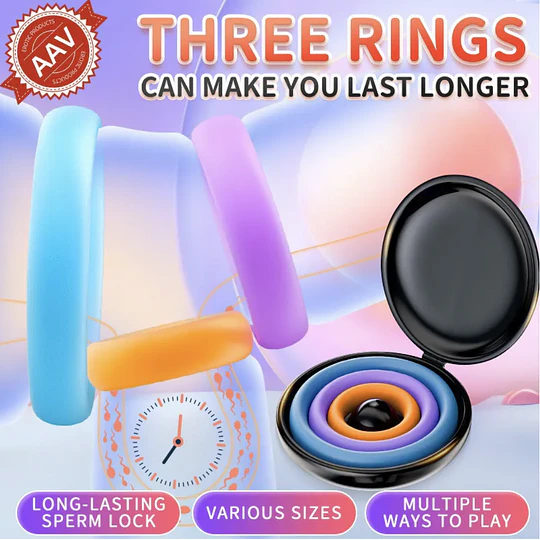 kit 3 Anillos erectores para el pene Medidas By Cockring SoFunStore