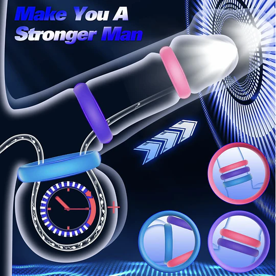 kit 3 Anillos erectores para el pene Medidas By Cockring SoFunStore