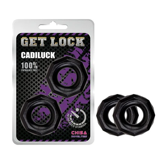 kit 2 Anillos erectores para el pene GK poer de Chisa Mayor - retardante de eyaculacion
