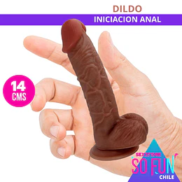 Dildo Iniciacion Anal MiniAlexy 14cms Realista con ventosa