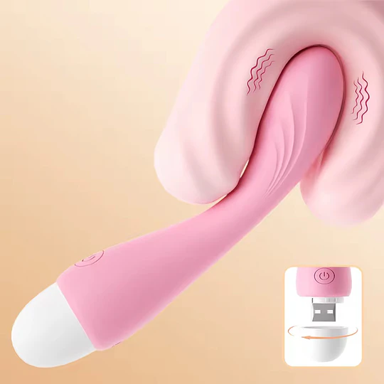 Vibrador Jumping Pleasure - USB recargable - 10 patrones de estimulación - Anal o Vaginal - travel 13cms
