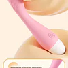Vibrador Jumping Pleasure - USB recargable - 10 patrones de estimulación - Anal o Vaginal - travel 13cms