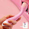 Vibrador Jumping Pleasure - USB recargable - 10 patrones de estimulación - Anal o Vaginal - travel 13cms