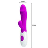 Vibrador Dual SexyBeats 10 Patrones - Anal, Vaginal y Clitorial