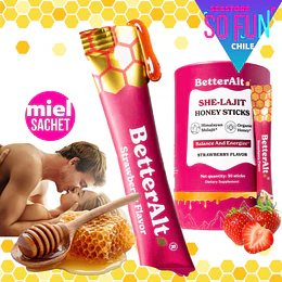 MIEL Estimulante VIP - Sachet NUEVO Sabor Frutilla