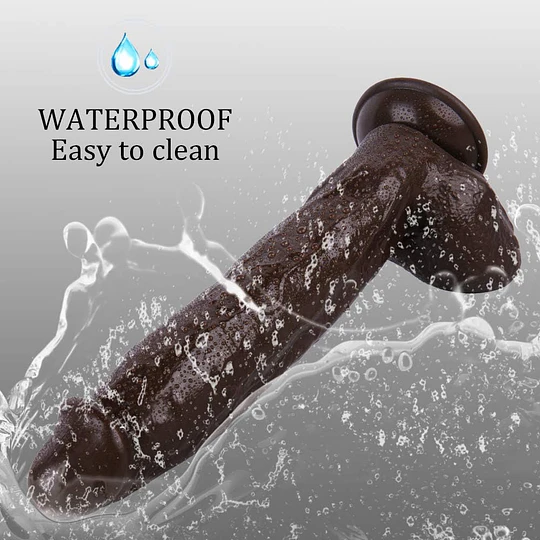 Consolador Exxxtra John 30cms, Dildo Grueso Brown light