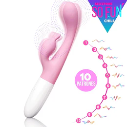Vibrador Dual SexyRabbit - Estimulación Doble, Anal, Vaginal y Clitorial