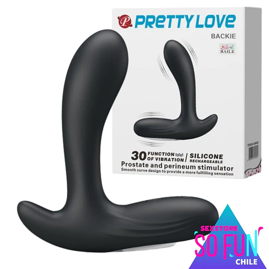 Estimulador Dual Prostata y Perineo USB - 30 funciones Edición 2026 - Pretty Love