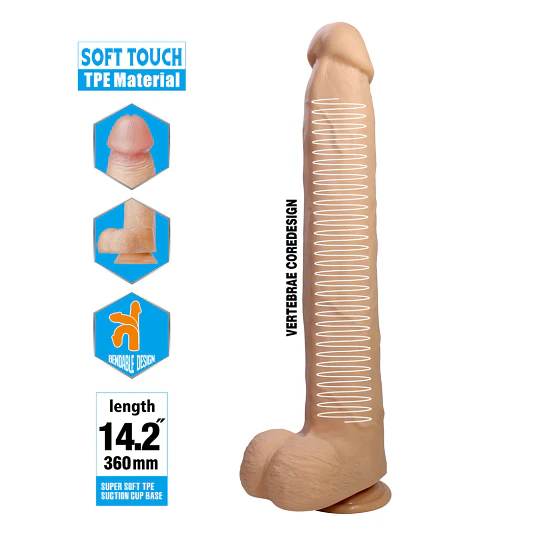 Consolador Gigante DaniMAX XXXL 36 cm Lovetoy