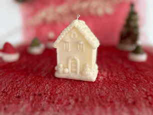 Vela Casinha de Natal