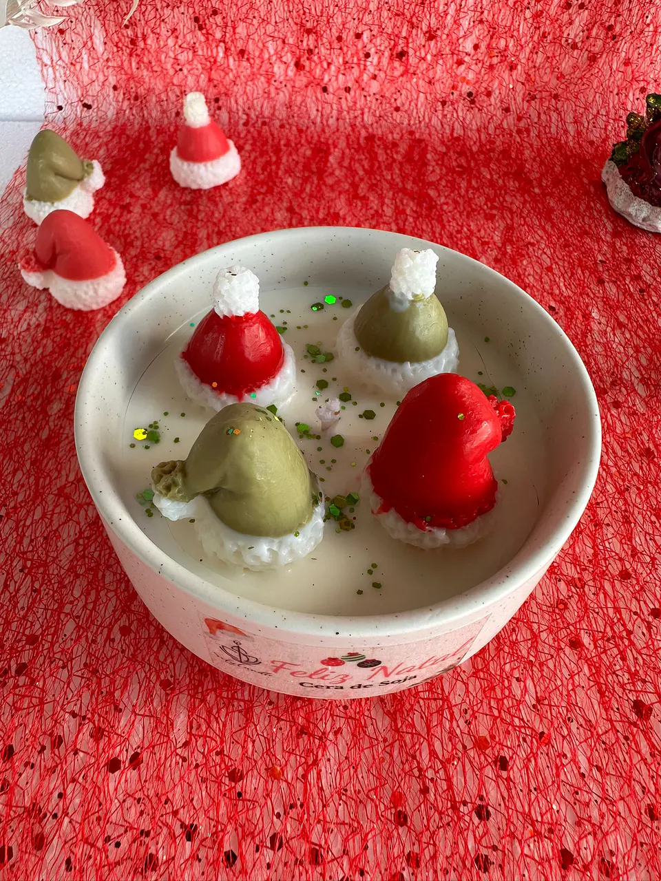 Vela Taça Natal — Chapéus de Natal 2