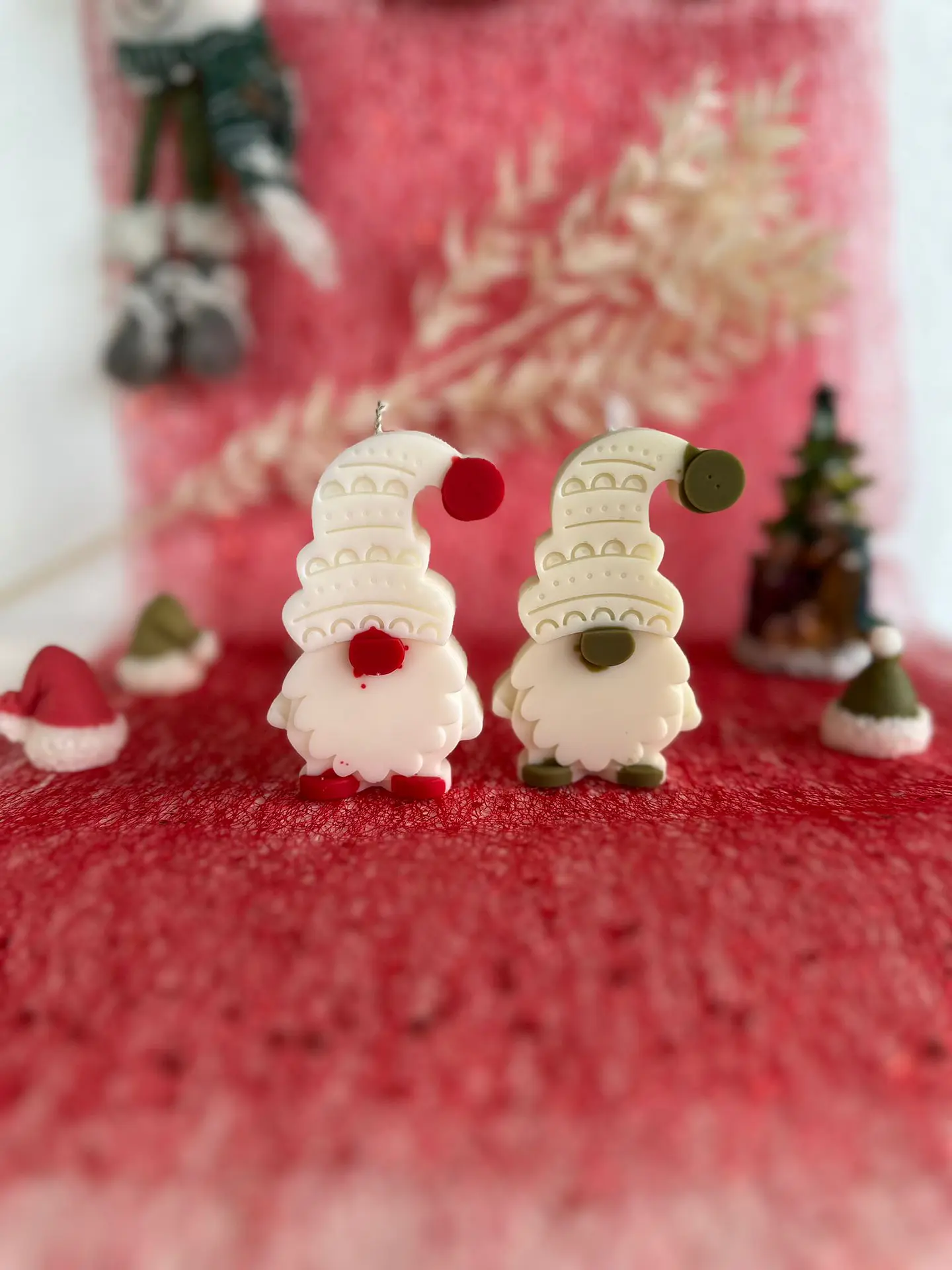 Vela Gnomo de Natal 1