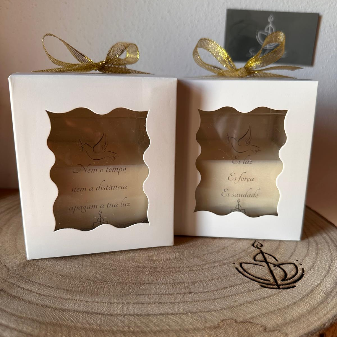 Vela Memorial em Copo de Vidro 2