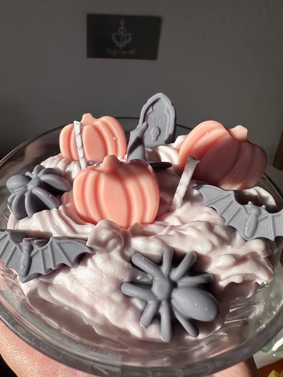 Vela Halloween em Recipiente 2