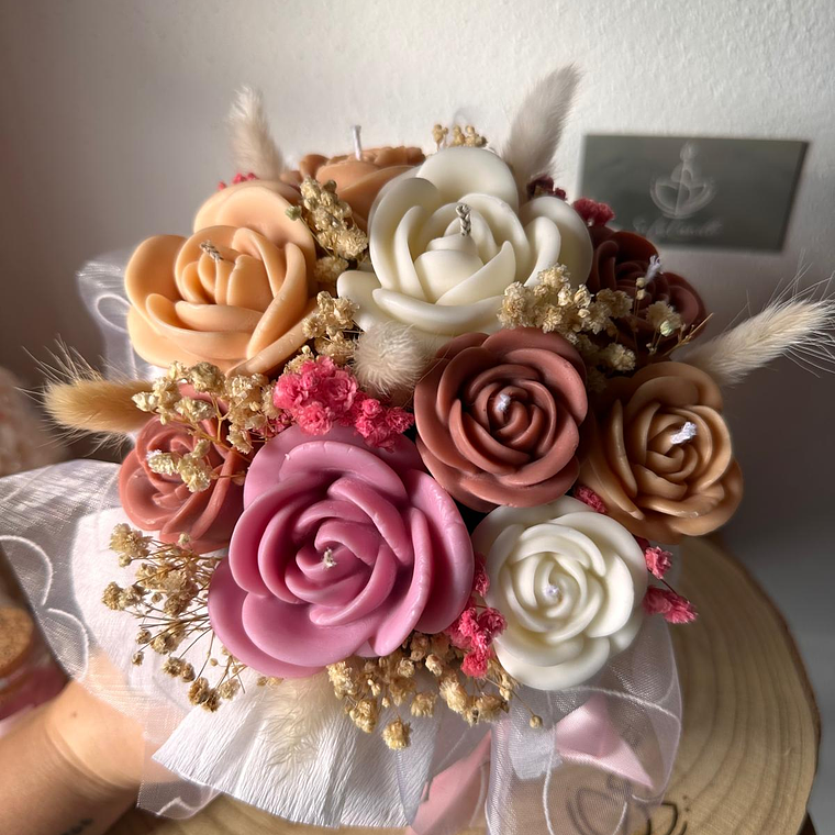 Bouquet de Velas Artesanais – Edição Floral 4