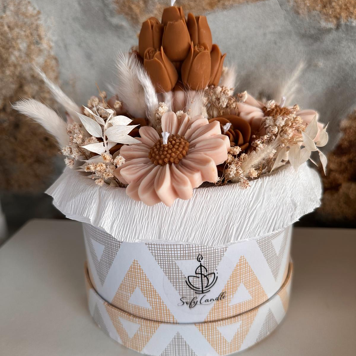 Bouquet Tulipa em Cera 2