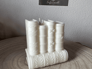Vela Livros Decorativos