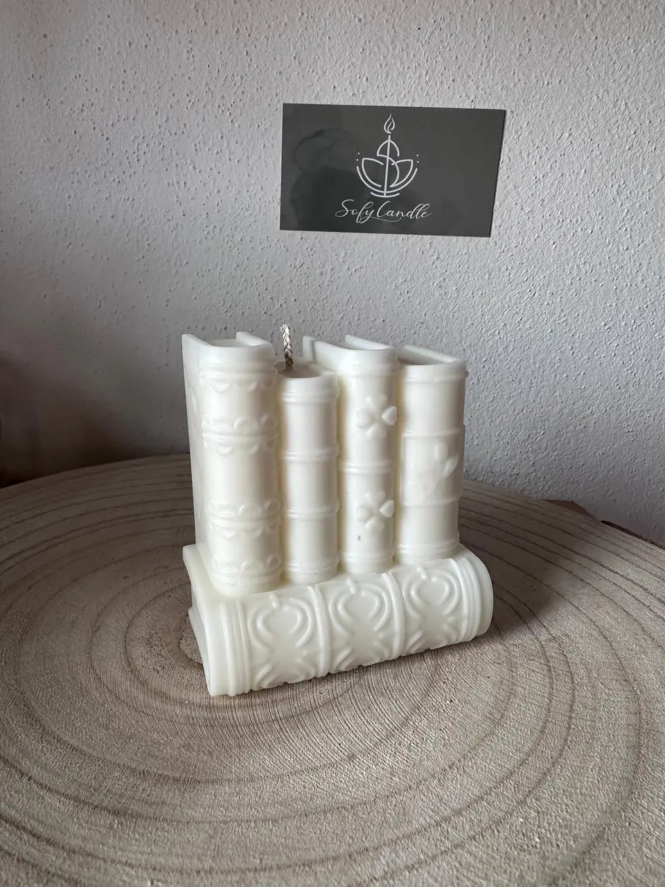 Vela Livros Decorativos 1