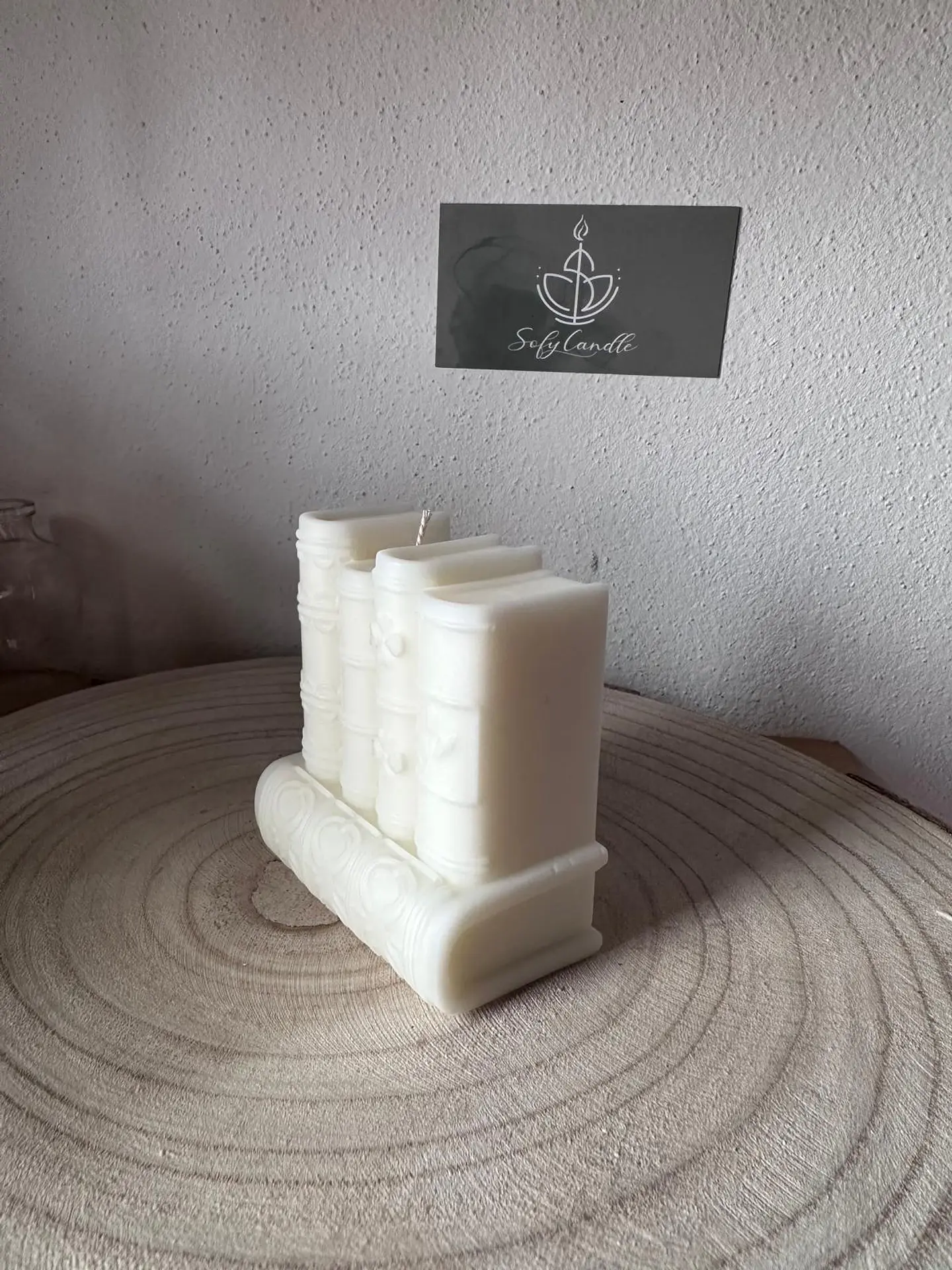 Vela Livros Decorativos 3