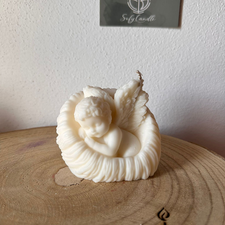 Vela Anjinho Enlaçado em Asas 1