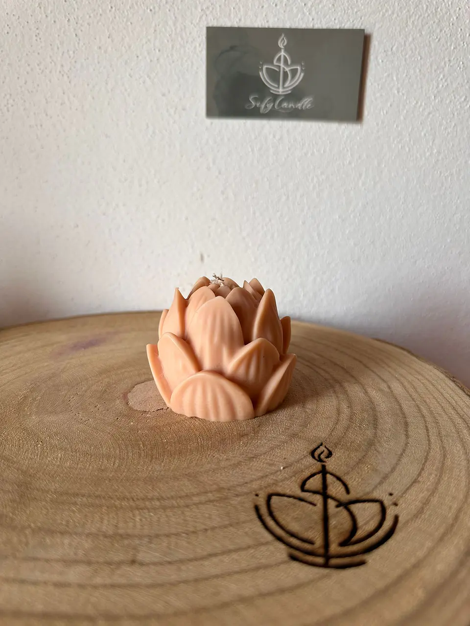 Vela Flor de Lótus 1