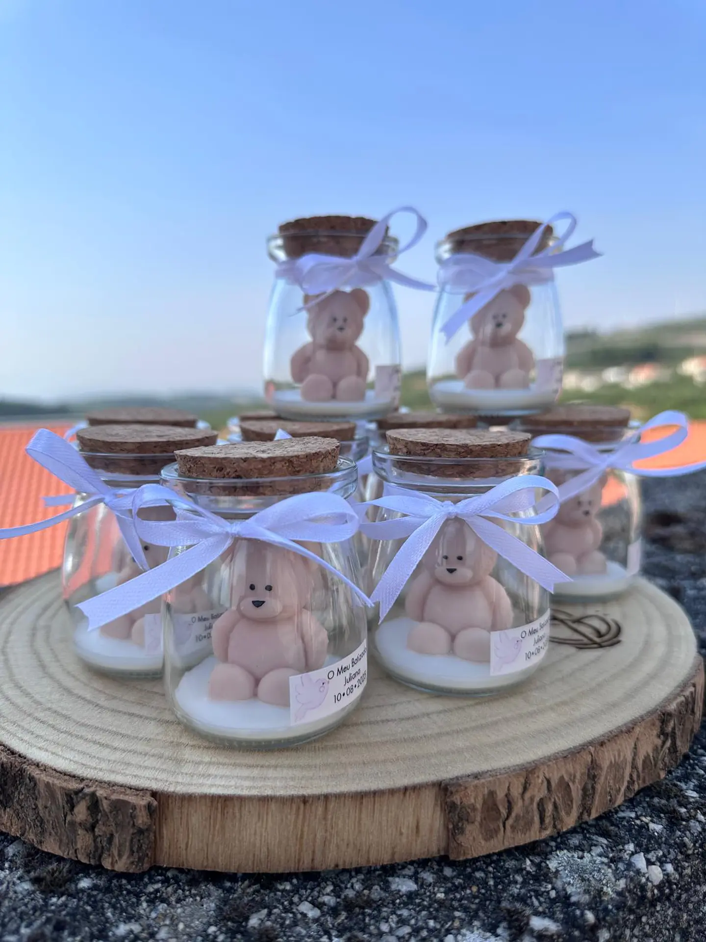 Lembrança Urso em Frasco – Personalizável 2