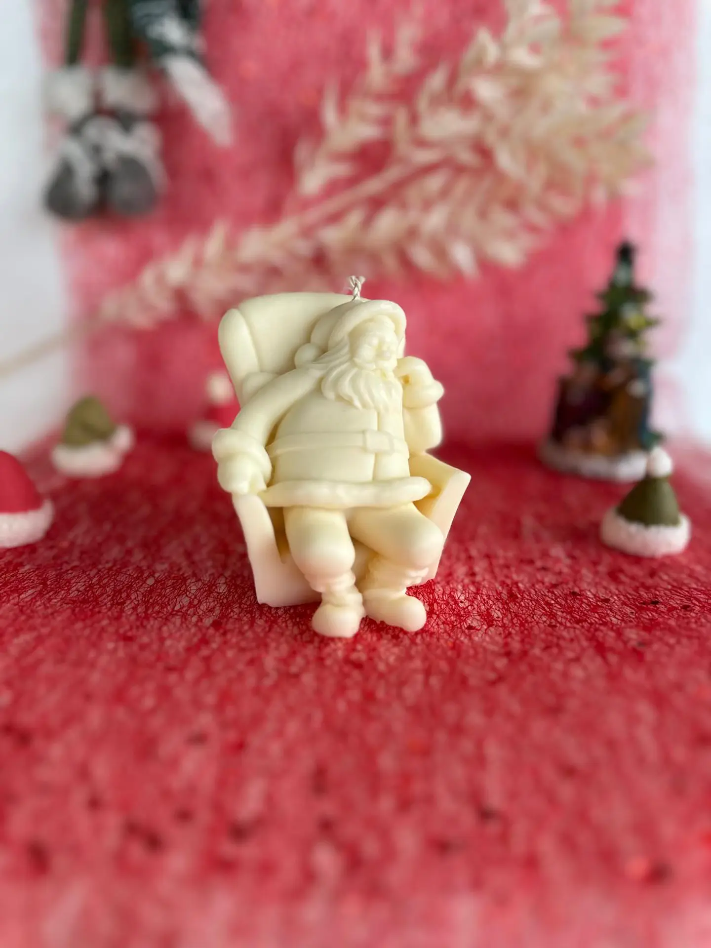 Vela Pai Natal na Poltrona 2