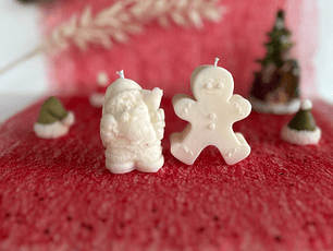 Vela Mini Natal – Pai Natal ou Bolacha