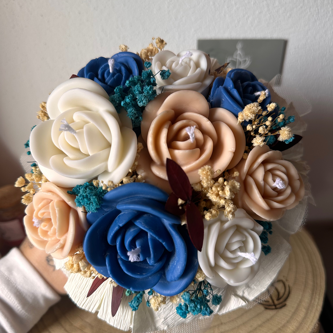 Bouquet de Velas Artesanais – Edição Floral 6