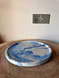 Bandeja Decorativa Redonda em Jesmonite - Thumbnail 2