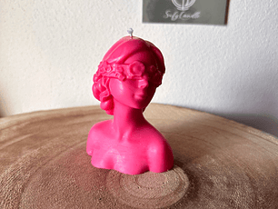 Vela Decorativa Busto Clássico