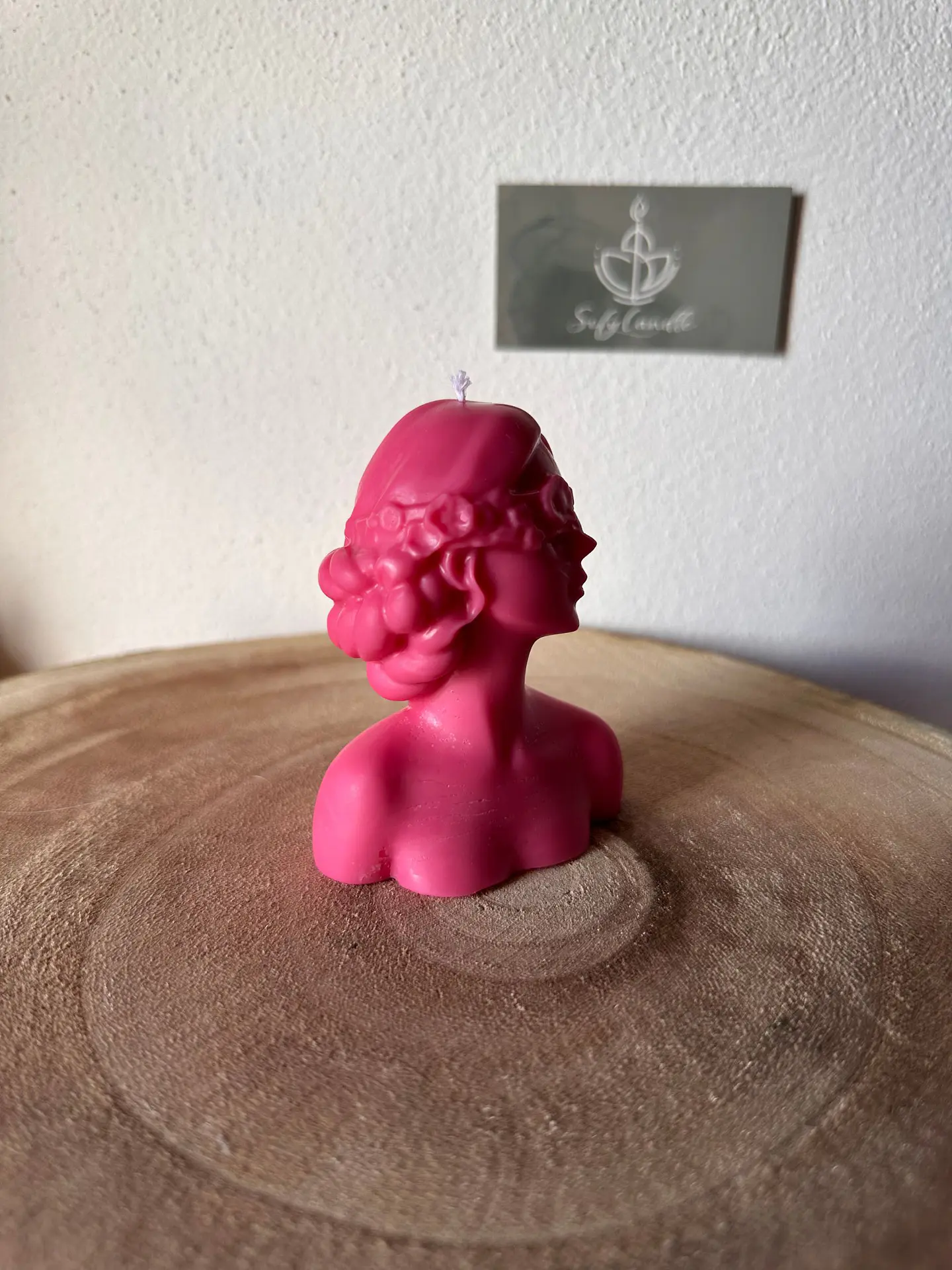 Vela Decorativa Busto Clássico 2