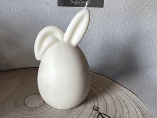 Vela Decorativa Coelho Ovo