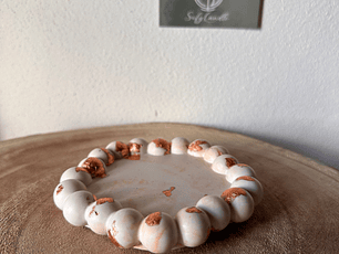 Vela Decorativa Base Ondulada