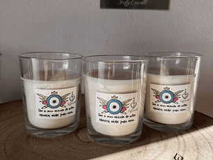 Vela Decorativa Olho da Inveja