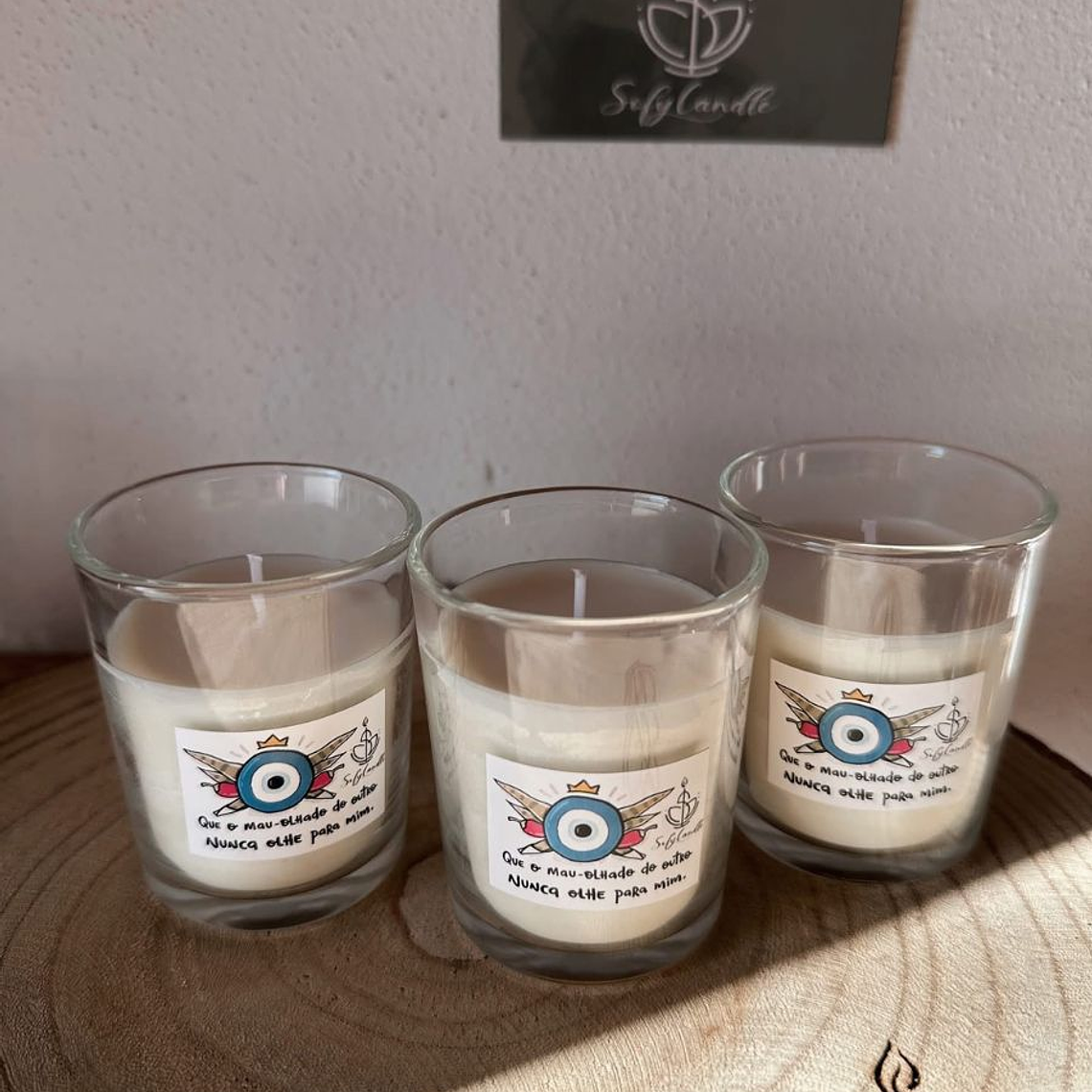 Vela Decorativa Olho da Inveja 2