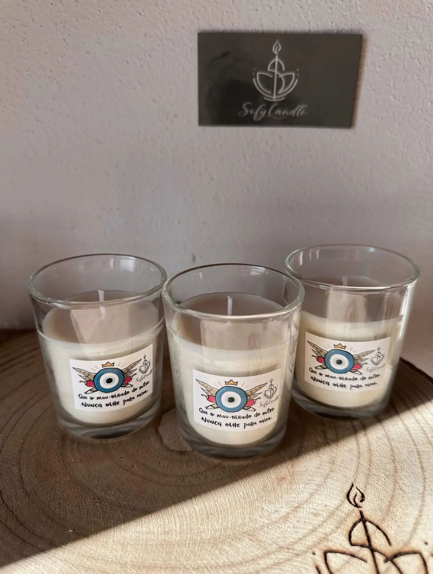 Vela Decorativa Olho da Inveja 2